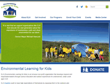 Tablet Screenshot of elkkids.org